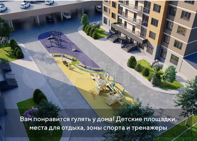 1-к. квартира, 32,9 м², 2/10 эт.