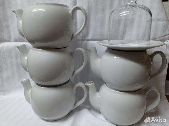 Чайник заварочный фарфоровый