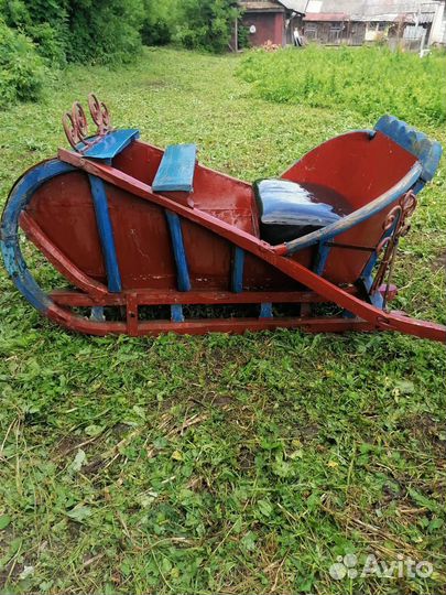 Зимние сани для катания на лошади