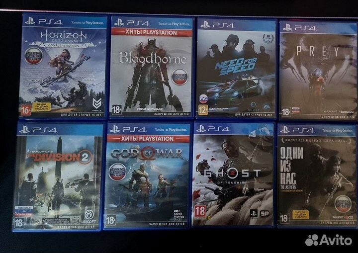 Игры на sony playstation 4