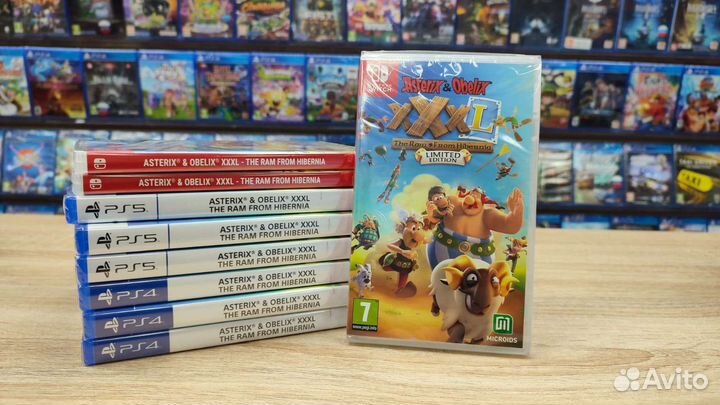 Астерикс и Обеликс xxxl ps4 ps5 nintendo