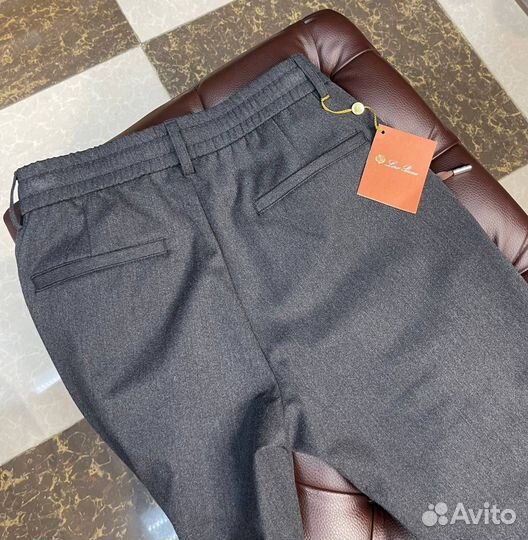 Брюки Loro Piana сер