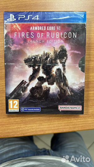 Диск Armored Core 6 Fires of Rubicon PS4 / PS5