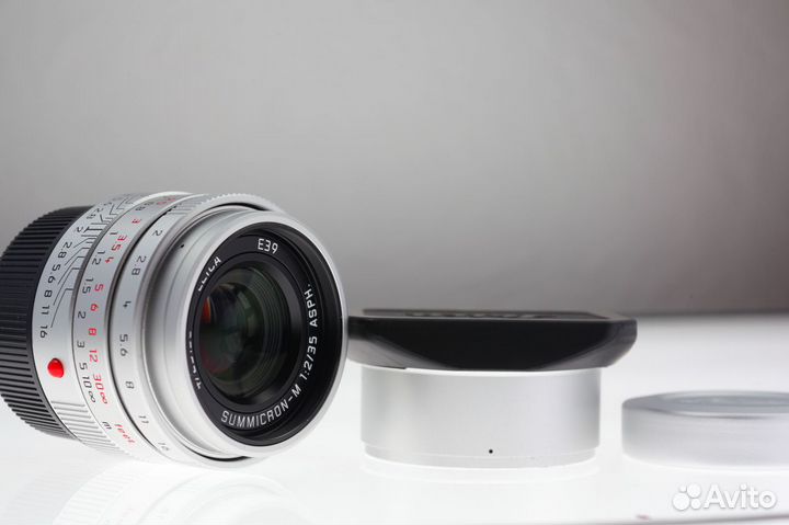 Leica Summicron-M 35mm f/2 asph II Silver