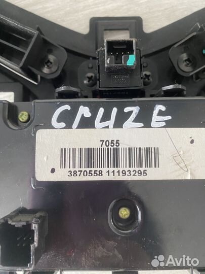 Блок управления печки б/у Chevrolet cruze.Разбор