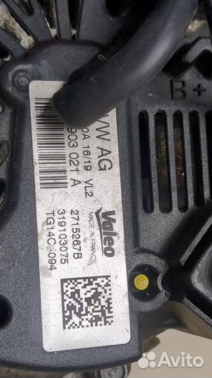 Генератор Audi Q3 2018, 2019