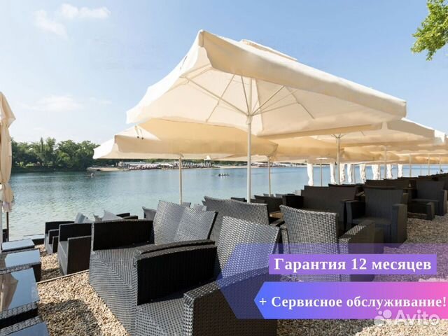 Профессиональные уличные зонты для кафе и сада