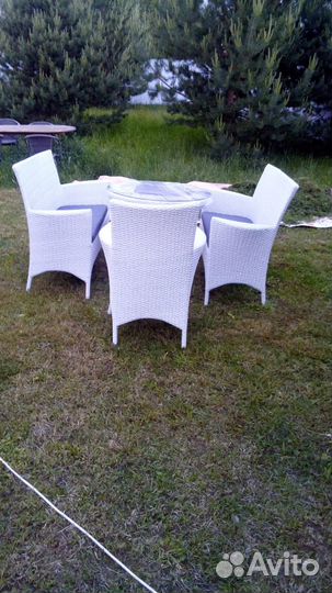 Плетеная мебель из искусственного ротанга