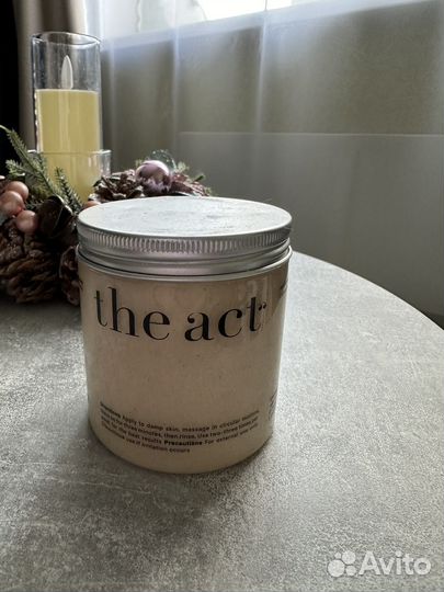 Скраб для тела the act