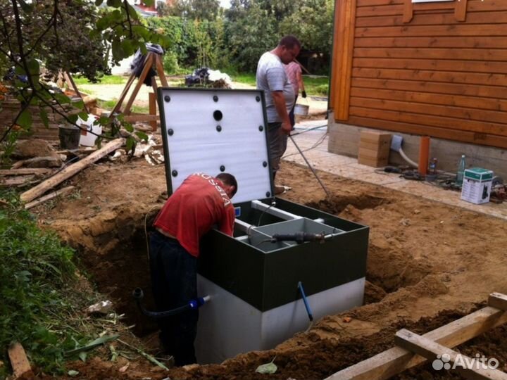 Септик Диамант 4 переливной