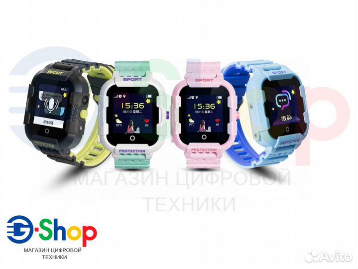 Детские умные часы Wonlex sport KT03 IP67