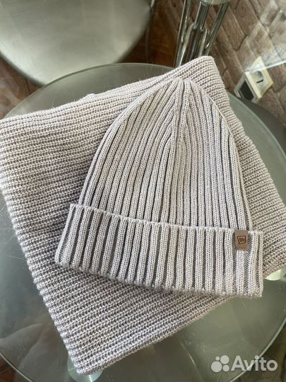 Шапка и снуд р.46-50