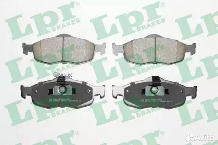 Колодки тормозные ford scorpio 2.5T/2.9 9498/mondeo 92/9600 без датч.передние 05P471