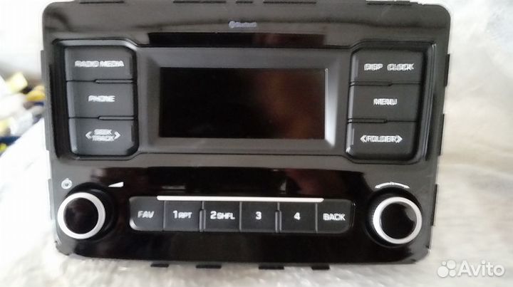 Автомагнитола штатная для хёнде и киа