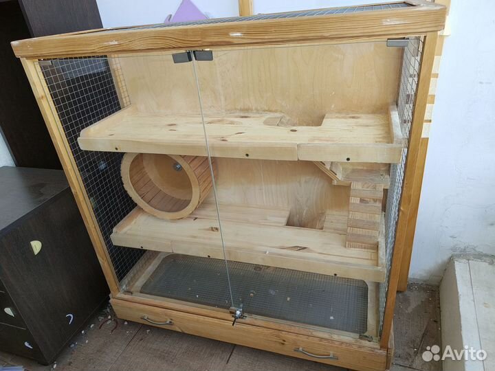 Клетка витрина для грызунов