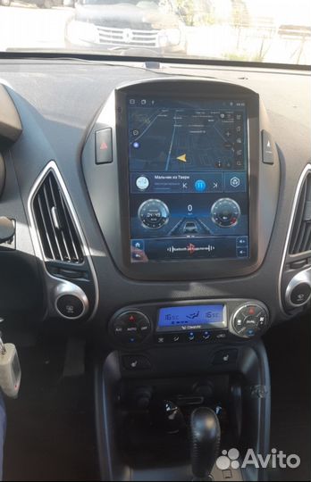 Штатное головное устройство hyundai ix 35