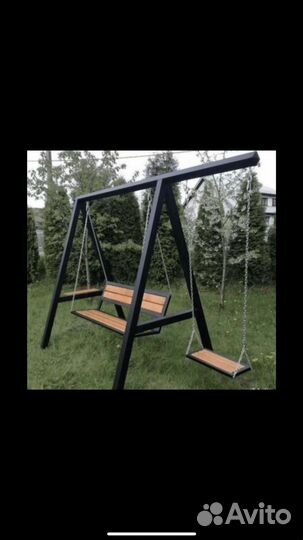 Мангалы садовые качели