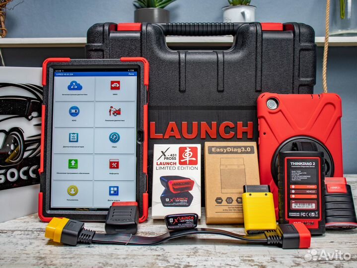 Лаунч Launch x431 premium + autodata и обучение