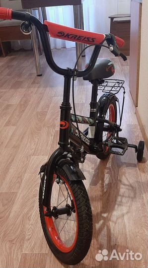 Детский велосипед двухколесный Kreiss 14 дюймов