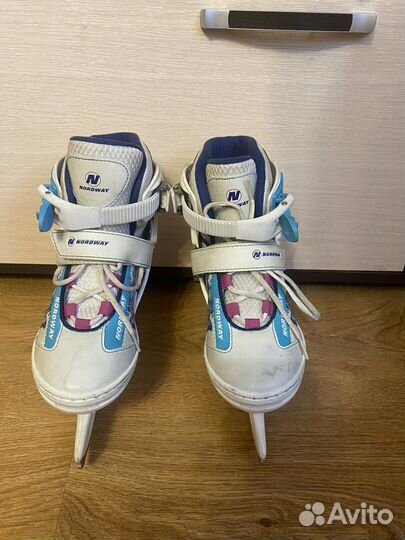 Коньки детские фигурные. Nordway. 31-35