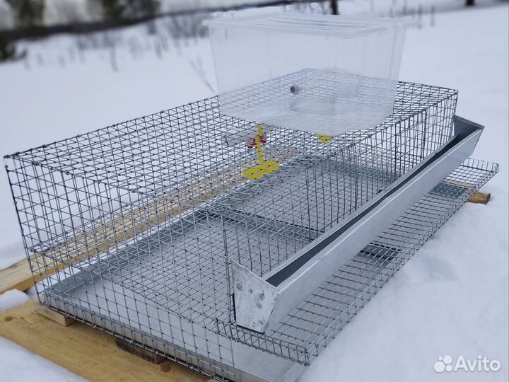 Клетка для перепелов новая на 30 птиц