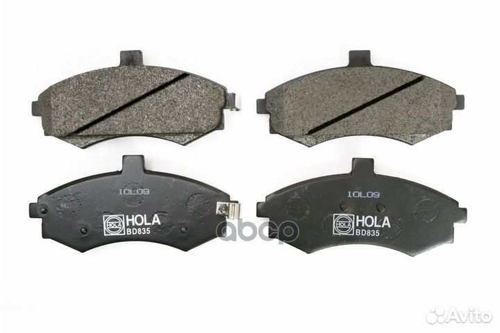 Колодки тормозные дисковые передние hyundai Ela