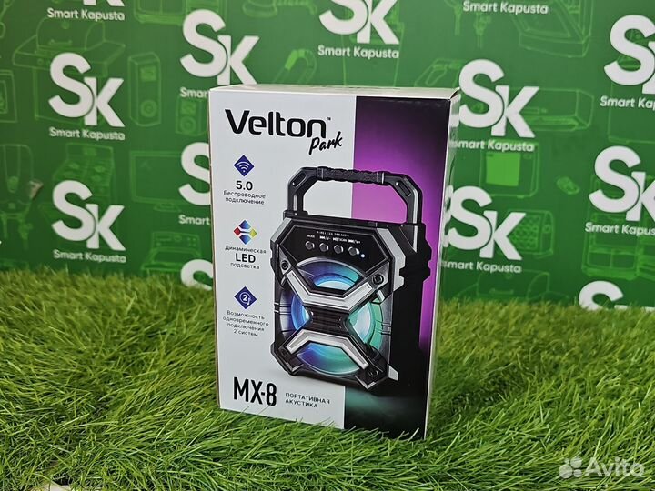 Портативная колонка bluetooth Veltron 8 лыс01