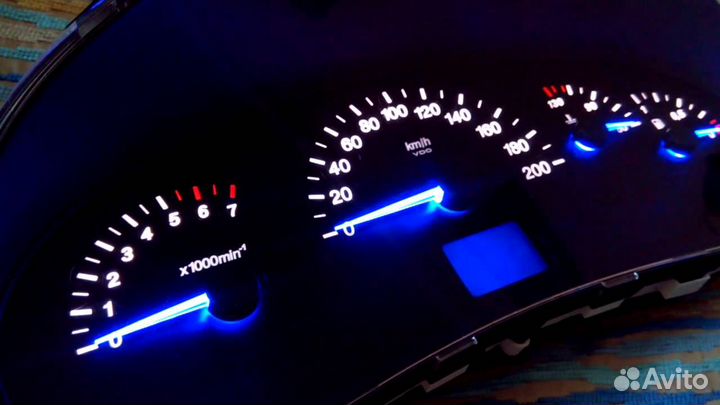 Платы для пересвета приборной панели ваз RGB