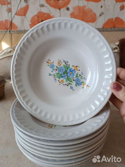 Тарелки суповые СССР
