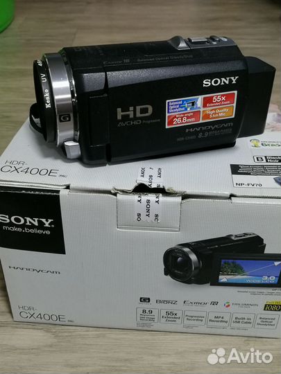 Видеокамера Panasonic HC-VX870 4K и Sony HDR-CX400