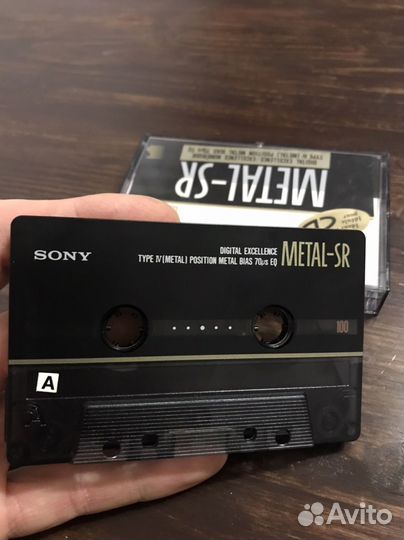 Аудиокассета sony metal sr