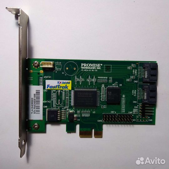 SAS SATA raid контроллер promise FastTrak TX2650