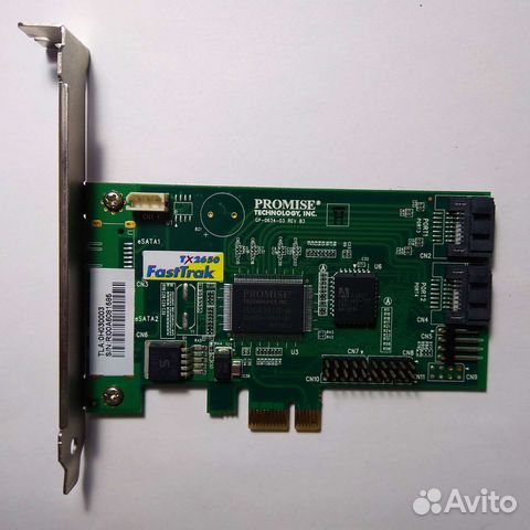 SAS SATA raid контроллер promise FastTrak TX2650