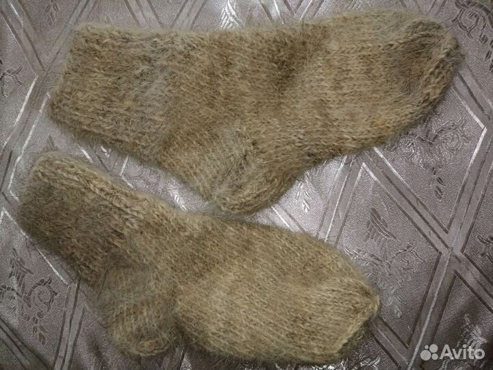 Пояс, наколенник, носки из собачьей шерсти