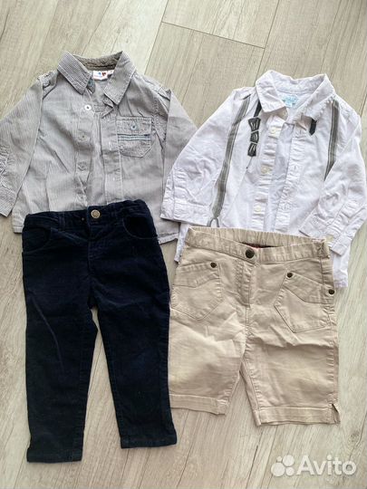 Детские вещи пакетом 74,80,86