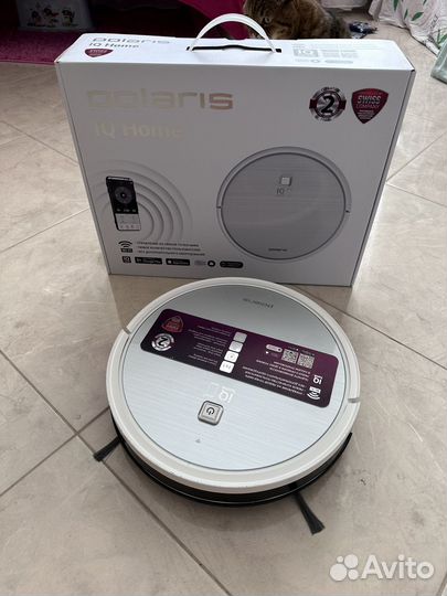 Робот-пылесос Polaris pvcr 4105 Wi-Fi IQ Home Aqua