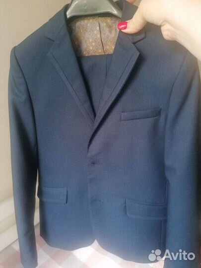 Школьная форма для мальчика 140 синяя