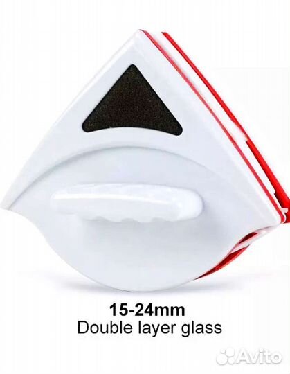 Двухсторонний магнитный очиститель стекла