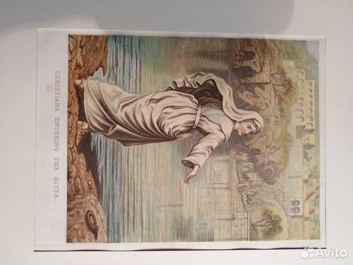 Пасха. литография. 19-20 век