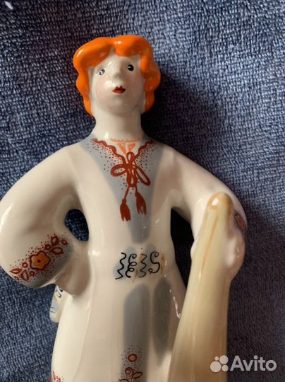 Катигорошек фарфор СССР статуэтка