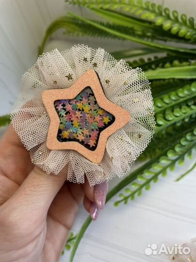 Бантики ручной работы звезда