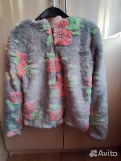 Пушистая кофта женская