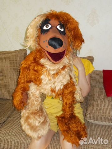 Кукла Собака для кукольного театра Новая Авторская