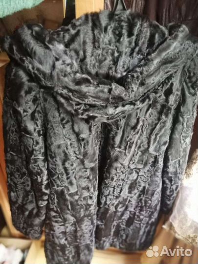 Плащ чёрный дизайнерский D&G р48