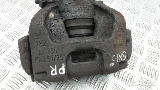 Суппорт тормозной передний правый opel vectra C (S