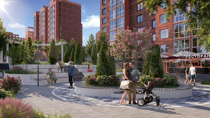 3-к. квартира, 72 м², 7/9 эт.