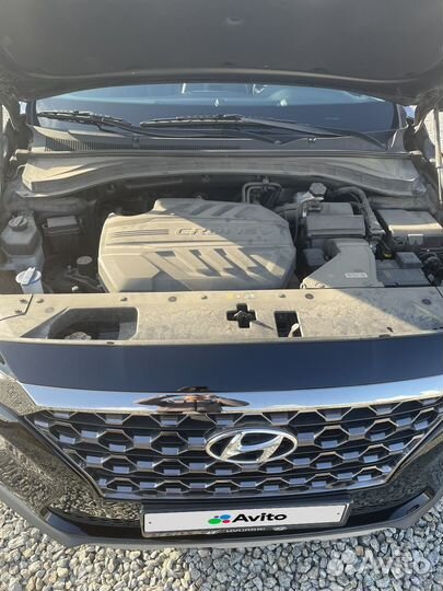 Hyundai Santa Fe 2.2 AT, 2020, 95 000 км