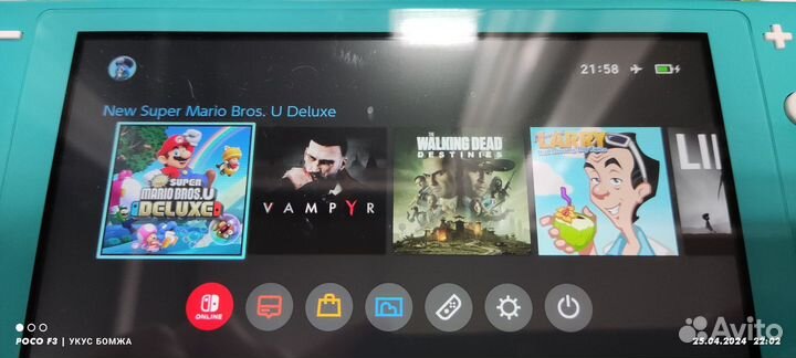 Портативная игровая приставка nintendo switch