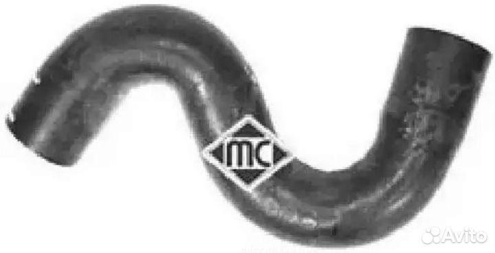 Metalcaucho 08900 Патрубок системы охлаждения