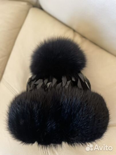 Шапка зимняя меховая женская